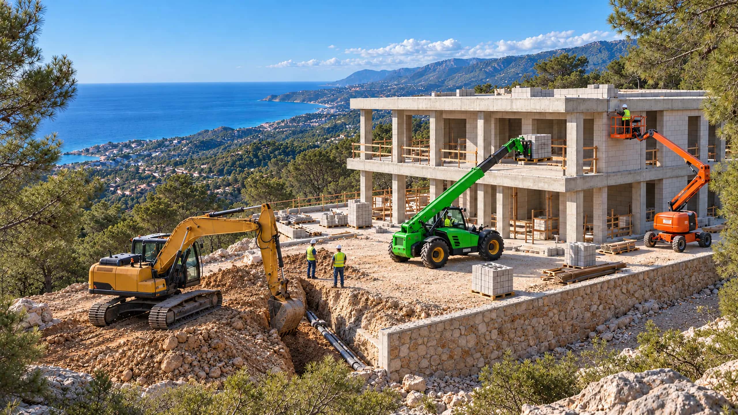 Εργοτάξιο στην Κύπρο